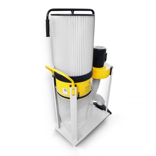 BAMATO Absauganlage AB-1500CF mit Feinstaubfilter und Adapter Set (230V)